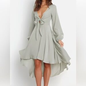 Petal and Pup magnolia dress - sage